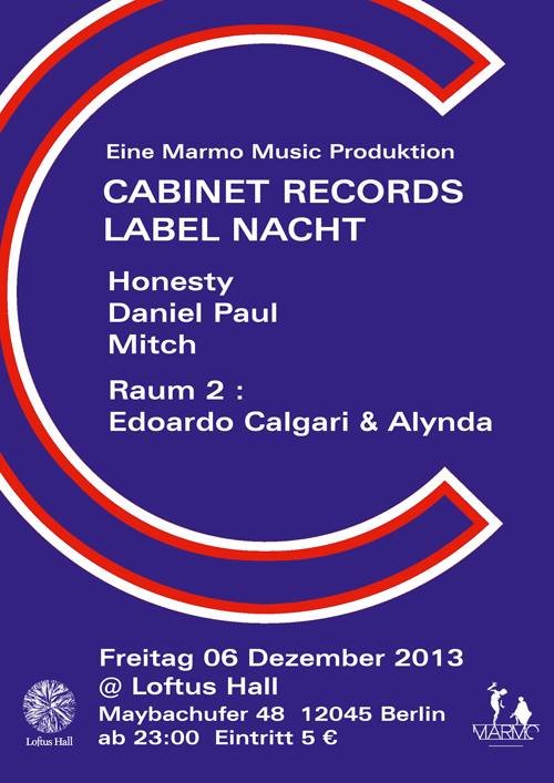 CABINET RECORDS LABEL NIGHT – 06.12.2013